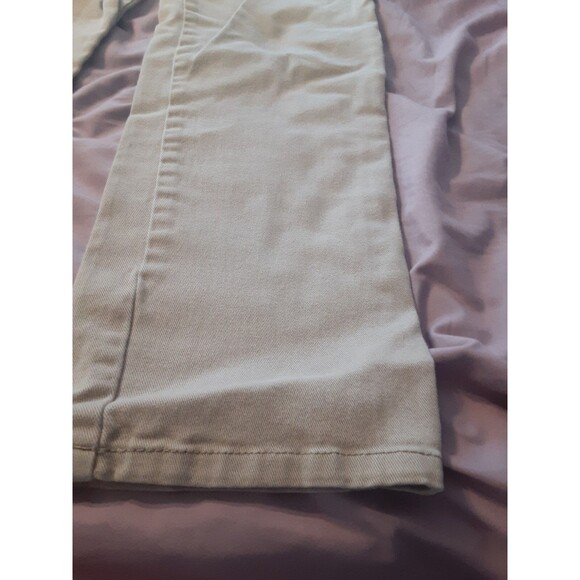 Gloria Vanderbilt Amanda Petite 10P Tan Khaki Straight Leg Slimming Stretch Jean - Picture 10 of 14